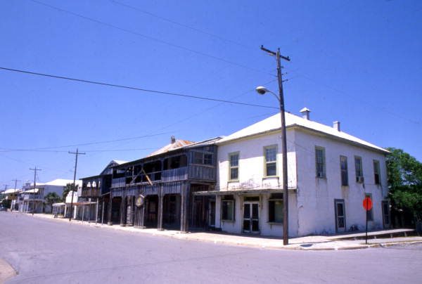 Historic Bodiford Drug Store at 409 2nd St., northwest corner of B St.